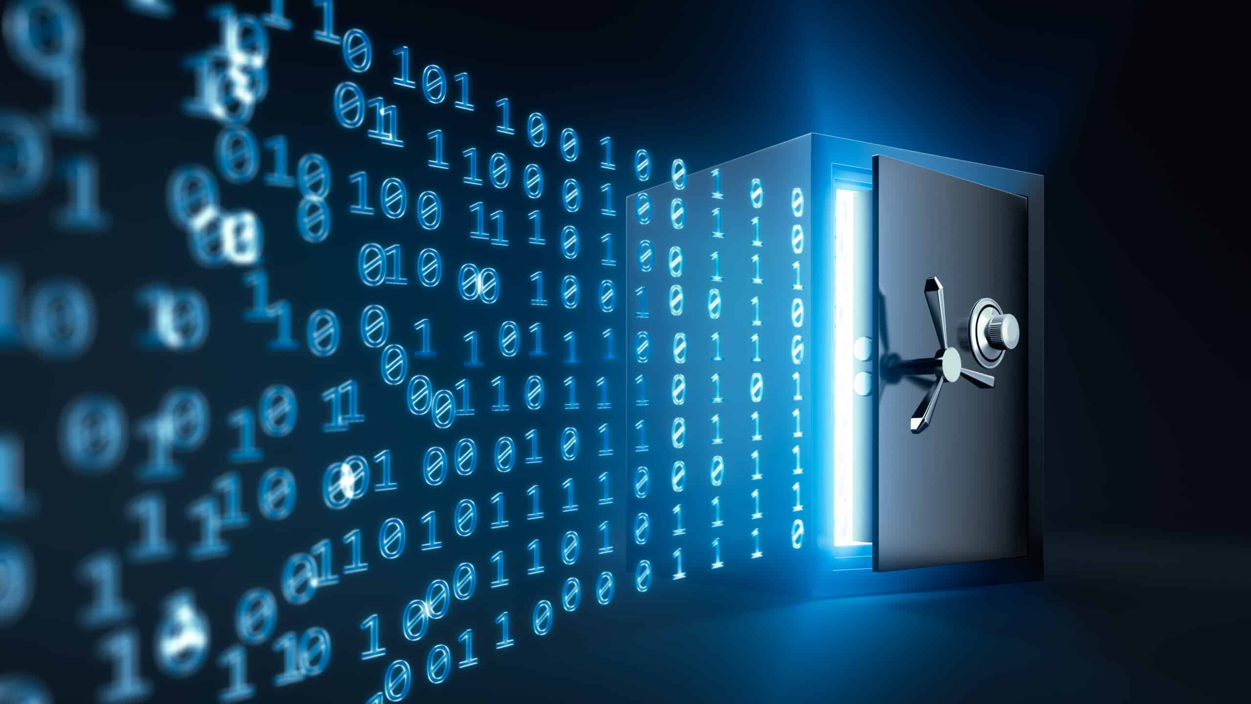 Tresor mit Zahlencodes